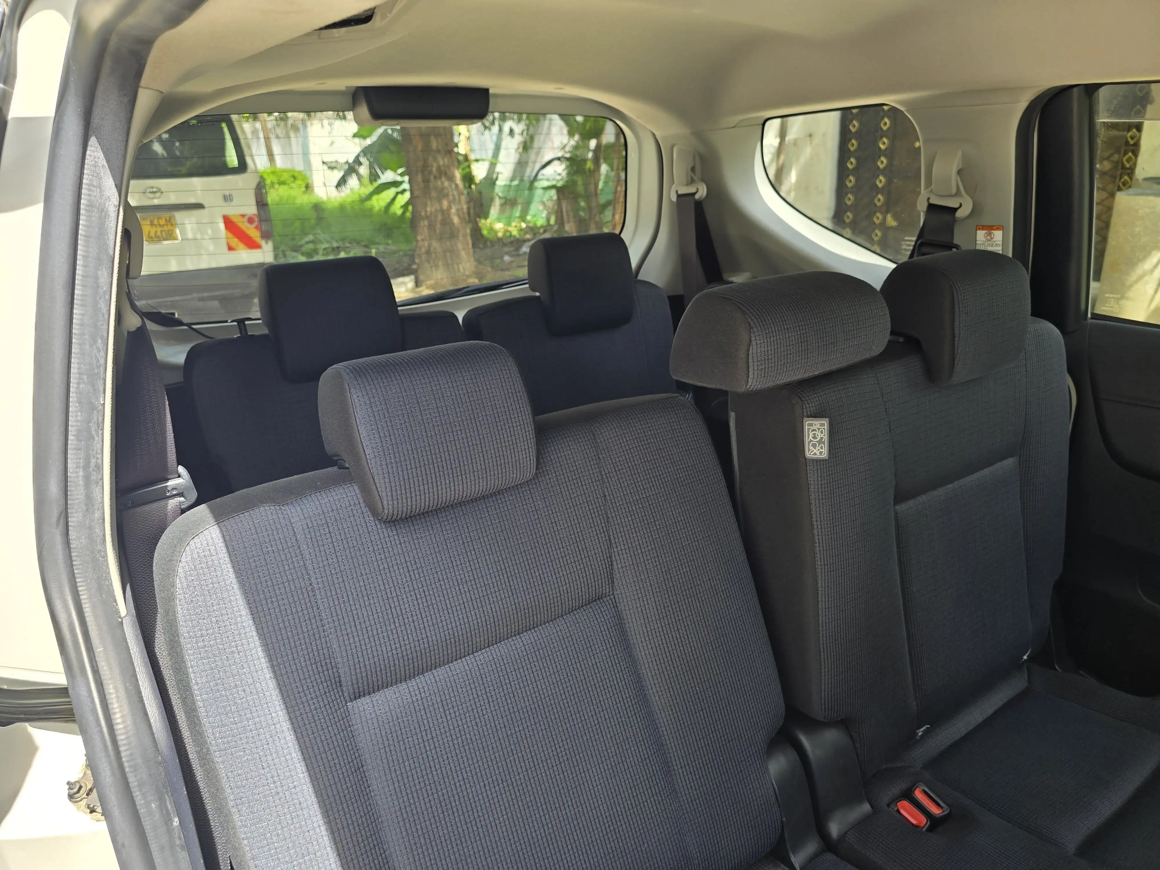 Toyota Sienta interior rear